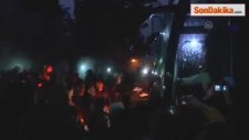 Galatasaraya Coşkulu Uğurlama