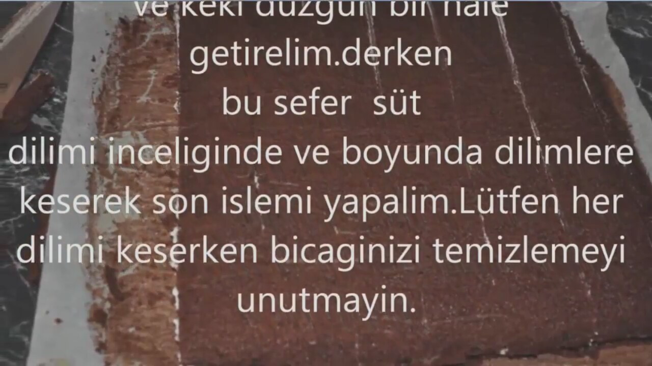 Süt Dilimi Tarifi Videosu Süt Dilimi Tarifi Videosu