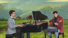 Piyano Bağlama Düeti Devrent Deresine Duman Bürüdü Denizli Türküsü Piano Music Sound Uzay Önder Bas