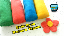 Evde Oyun Hamuru Nasıl Yapılır? Kolay Oyun Hamuru Yapımı - Oyuncak TV