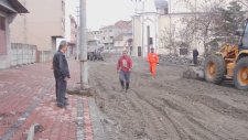 Park Caddesinde Yol Çalışması