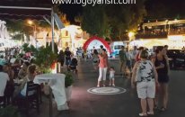 Logo Yansıt Dış Ortam Sabit Bodrum Barlar Sokağı Fenerbahçe Logosu Uygulama Videosu
