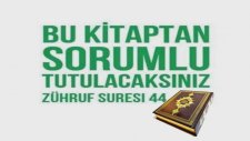 Kuranı Kerim Türkçe Meali Zuhruf Suresi 44