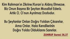 Kuranı Kerim Türkçe Meali Zuhruf Suresi 36-37