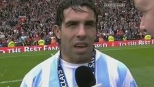 Tevez ve İngilizce Röportajı