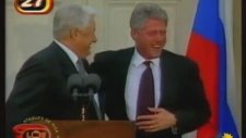 Clinton ve Yeltsin'in Çılgınca Gülüşmeleri
