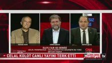 Celal Kolot'un Canlı Yayını Terk Etmesi