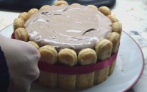 Fındık Kremalı Kahveli Kedidili Pasta - Kekevi Pasta Tarifleri
