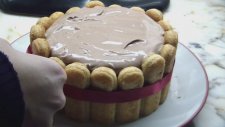 Fındık Kremalı Kahveli Kedidili Pasta - Kekevi Pasta Tarifleri