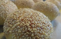 Susamlı Poğaça | Pastane Poğaçası | Sesambrötchen