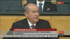 Bahçeli'nin Erdoğan'ı Yamuklu Daireli Geometrik Tarifi