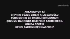 Kılıçdaroğlu Partisinin Manifestosunu Sayamaması - Düşünce Bulutlu