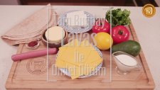 Tam Buğday Lavaşlı Omlet Dürüm Tarifi