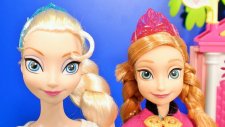 Frozen Karlar Ülkesi Karliçe Anna ve Prenses Elsa - EvcilikTV Oyuncak Oyunları