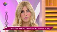 Çağla Şikel ilk ve son kez konuştu