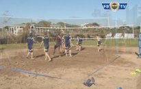 Fenerbahçeli Futbolcular Plaj Voleybolu