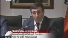 Kalkınma Bakanı Cevdet Yılmaz GAP Organik Tarım Mali Destek Programı Protokolünün imza törenine katı