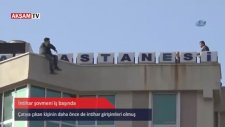 İntihar şovmeni iş başında