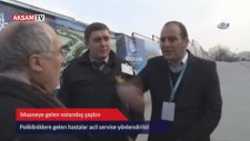 Muaneye Gelen Vatandaş Şaşkın
