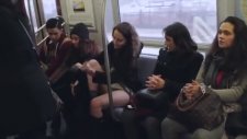 No Pants Subway Ride