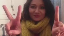 Nurgül Yeşilçay'dan Demba Ba videosu