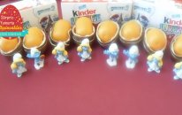 8 Tane Şirinler 2 Sürpriz Yumurta Açma | 8 Kinder Surprise Eggs Opening The Smurf 2