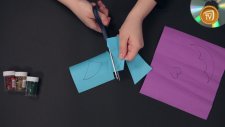 CD'den Renkli Balık Yapımı