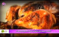 Yılbaşı için tuzda hindi dolma tarifi