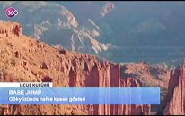 Nefes kesen base jump gösterisi!