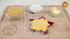 Bardakta Cheddar Peynirli Makarna Tarifi