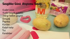 Sevgililer Günü Atıştırmalık Tabağı