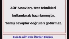 Aöf Sınav Sonuçları