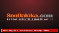 Semih Saygıner 8 Yıl Aradan Sonra Bilardoya Döndü