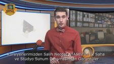 Spikerlik Kursu Öğrencilerimizden Salih Necdet Atasev'in Program Sunum Çalışması