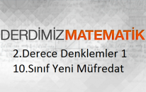 2.Derece Denklemler 1 - Diskriminat Kavramı - 10.Sınıf Matematik