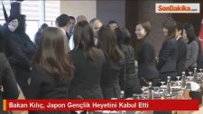 Bakan Kılıç, Japon Gençlik Heyetini Kabul Etti