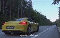 Porsche Cayman 2014 test sürüşü