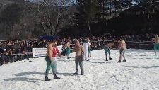 20. Şavşat Veliköy Kar Üstü Karakucak Güreşleri
