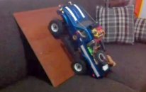 Scale Crawler Axial scx 10 tırmanma