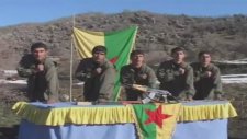 Kürt Gerillaların Yemin Töreni