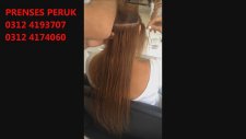 Prenses Peruk Gerçek Saç Mikro Kaynak Yaptırmak 0312 4193707