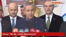 Başbakan Yardımcısı Arınç'tan 'Şah Fırat Operasyonu' Açıklaması