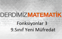 Fonksiyon 3 - Birim Fonksiyon Sabit Fonksiyon - 9.Sınıf Yeni Müfredat