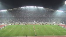 Beşiktaş Liverpool Santrayla Üçlü (Tribün Çekimi)