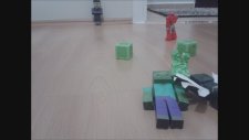 Minecraft Oyuncakları Robota Karşı