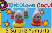 5 Kinder Sürpriz Yumurta Açıyoruz | 5 Surprise Eggs Unboxing | Donald Duck, minnie mouse