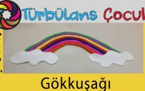 Oyun Hamuru ile Gökkuşağı Yapımı | Türbülans Çocuk