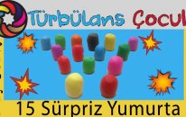 15 Adet Kinder Sürpriz Yumurta Açıyoruz | Türbulans Çocuk | 15 Kinder Surprise Eggs Unboxing
