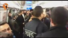 Kadıköy Metrosu'nda Karşıt Görüşlülerin Kavgasının Devamı