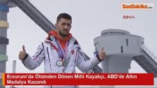 Erzurum'da Ölümden Dönen Milli Kayakçı, ABD'de Altın Madalya Kazandı